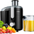 [Best Seller] Juicer Machines with Titanium Enhanced Cut Disc, Dual Speeds Centrifugal Extractor Machines with Optional 2.5"/3” Feed Chute, for Fruits and Veggies, Anti-Drip, Includes Cleaning Brush, Bpa-Free