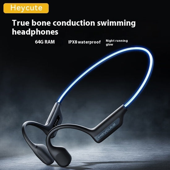 Sports Neck Hanging Waterproof Bone Conduction Bluetooth Earphones