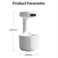 800ML Anti Gravity USB Air Humidifier Water Drop Mist Maker Ultrasonic Air Purifier Fogger Humidifiers Aroma Diffuser