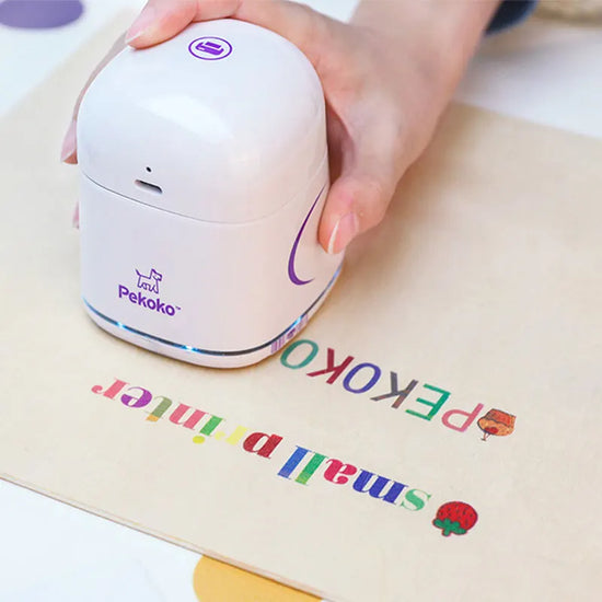 EQUITPER DIY Small Color Label Maker Handheld Portable Color Printer Tattoo Logo Label Intelligent Mobile Inkjet Printing