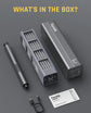 Fanttik E1 MAX 3.7V Mini Electric Screwdriver, Precision Electric Screwdriver, 50-In-1 Magnetic Bits, Max 3 N.M, Magnetic Storage, 5/32&